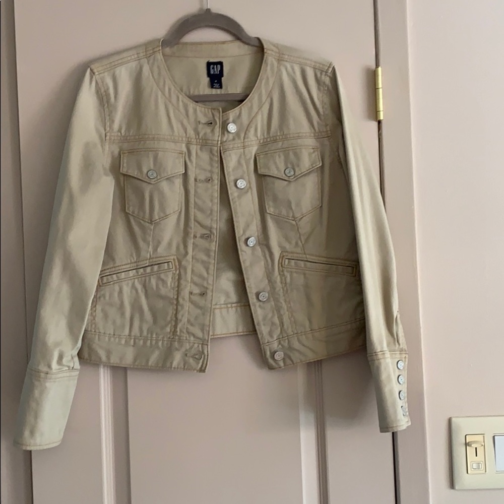 Tan jean jacket. Perfect condition!